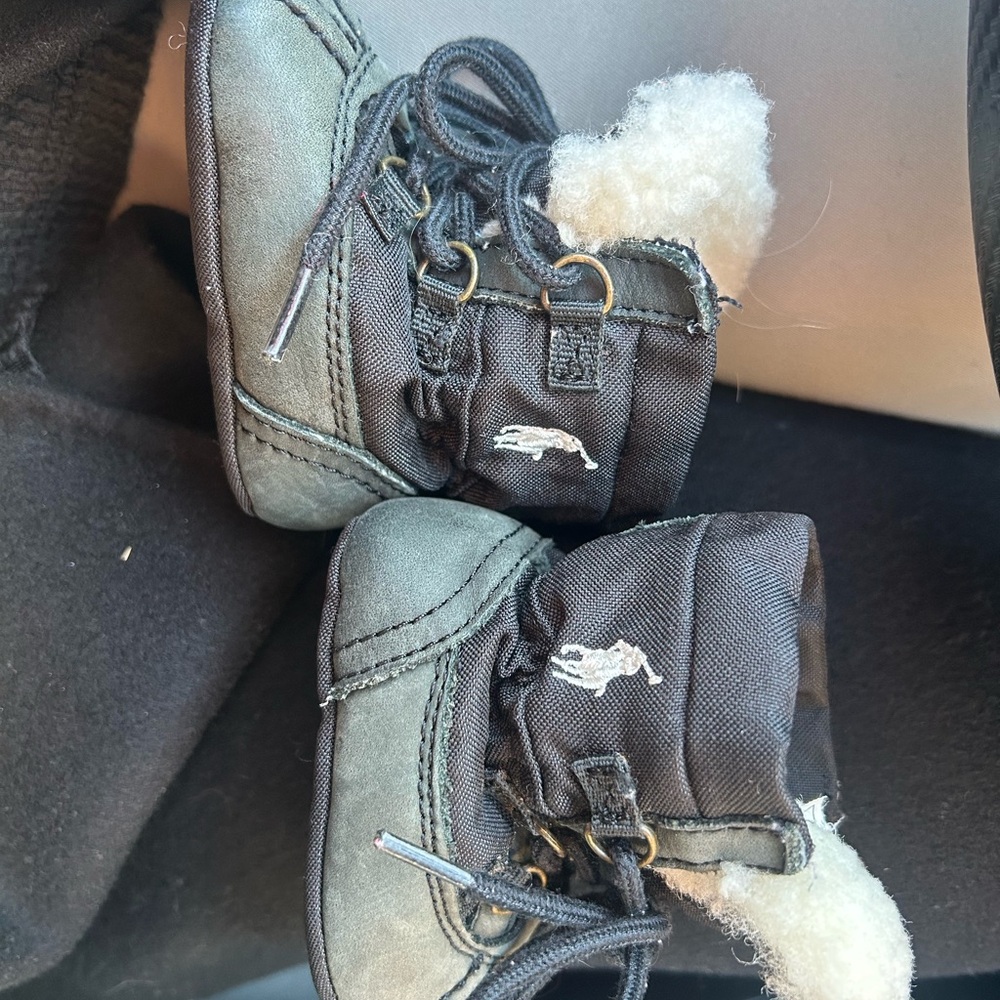 Polo by Ralph Lauren Black Kids Boots